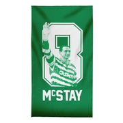 CelticMcStay 8 - Football Legends - Beach Towel - 150cm x 75cm