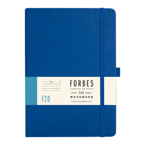 Forbes Classic | A5 Ruled/Lined Notebook | Blue