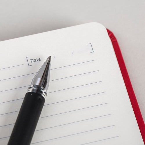 Forbes Classic | A5 Ruled/Lined Notebook | Red