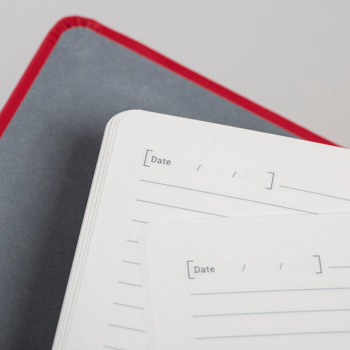 Forbes Classic | A5 Ruled/Lined Notebook | Red