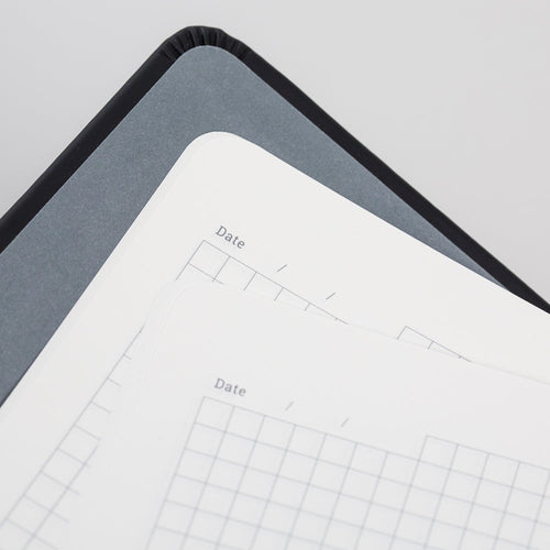 Forbes Classic | A5 Squared Notebook | Black
