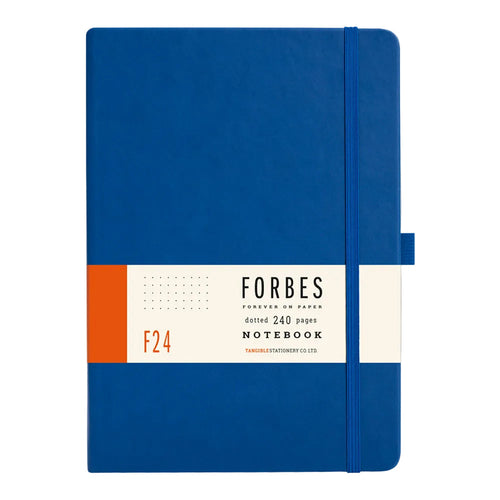 Forbes Classic | A5 Dotted Notebook | Blue