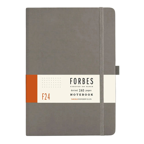 Forbes Classic | A5 Dotted Notebook | Grey