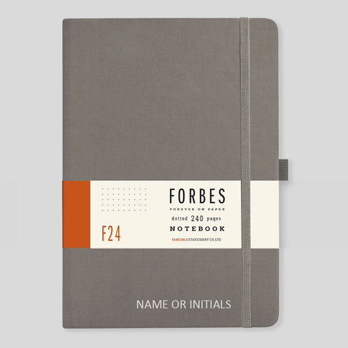 Forbes Classic | A5 Dotted Notebook | Grey