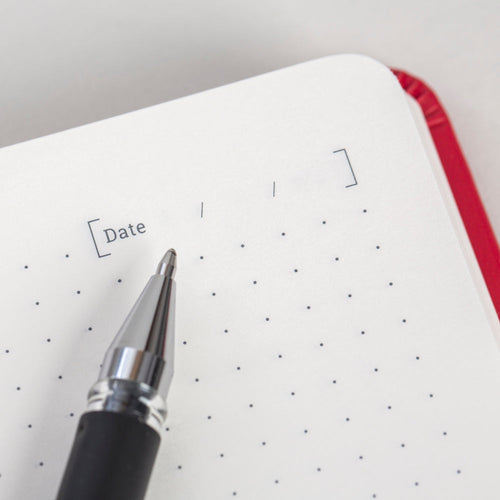 Forbes Classic | A5 Dotted Notebook | Red