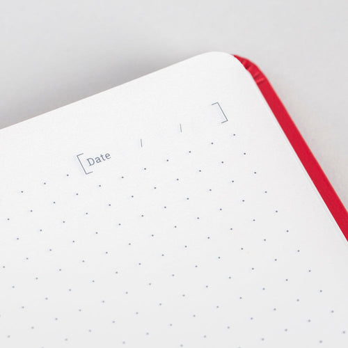 Forbes Classic | A5 Dotted Notebook | Red