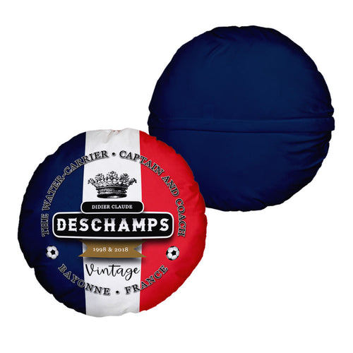 France Deschamps  - Legend Collection - Circle Cushion 14"