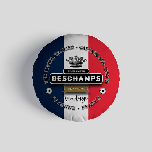 France Deschamps  - Legend Collection - Circle Cushion 14"