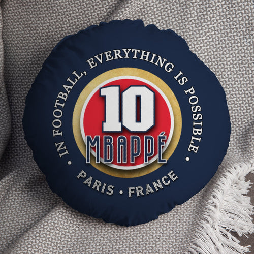 France Mbappe  - Legend Collection - Circle Cushion 14"