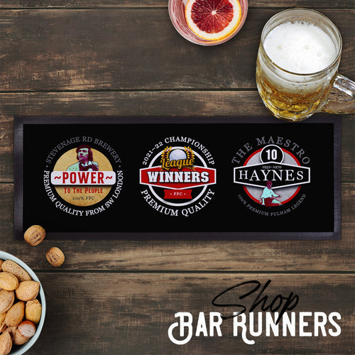 Fulham  - Football Legends - Bar Runner