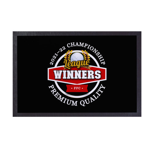 Fulham  Championship  - Football Legends - Door Mat -60cm X 40cm