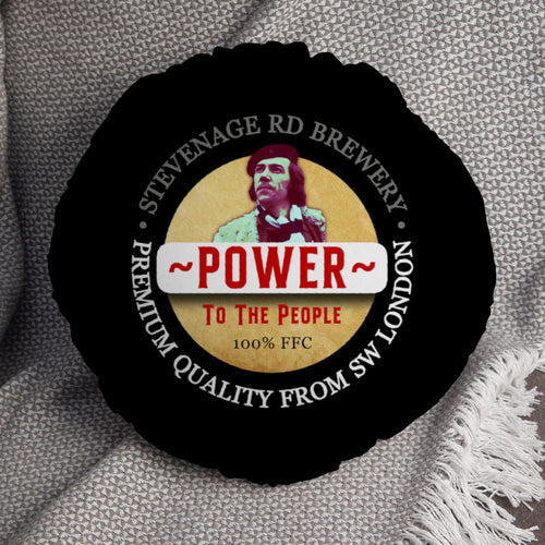 Fulham  Citizen Smith - Football Legends - Circle Cushion 14"