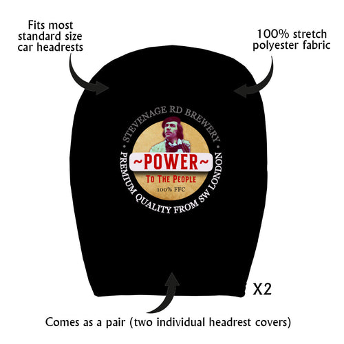 Fulham  Citizen Smith - Football Legends - Headrest Cover