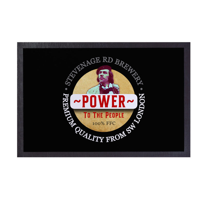 Fulham  Citizen Smith  - Football Legends - Door Mat -60cm X 40cm