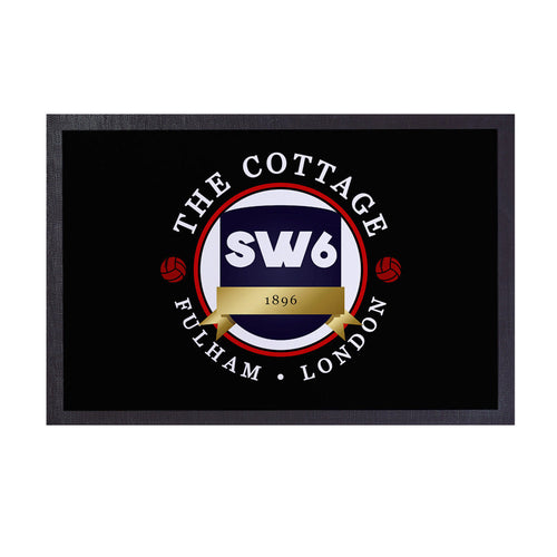 Fulham  Craven Cottage  - Football Legends - Door Mat -60cm X 40cm