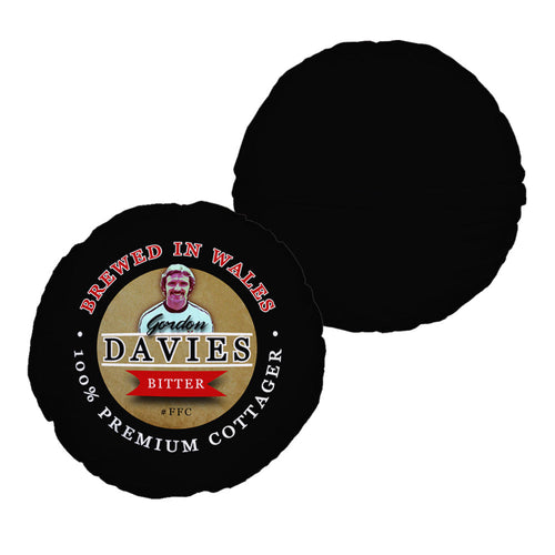 Fulham  Gordon Davies - Football Legends - Circle Cushion 14"