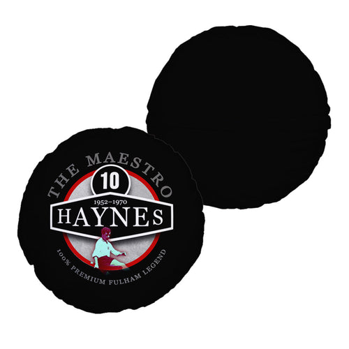 Fulham  Haynes - Football Legends - Circle Cushion 14"