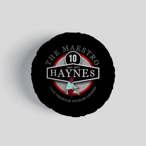 Fulham  Haynes - Football Legends - Circle Cushion 14"