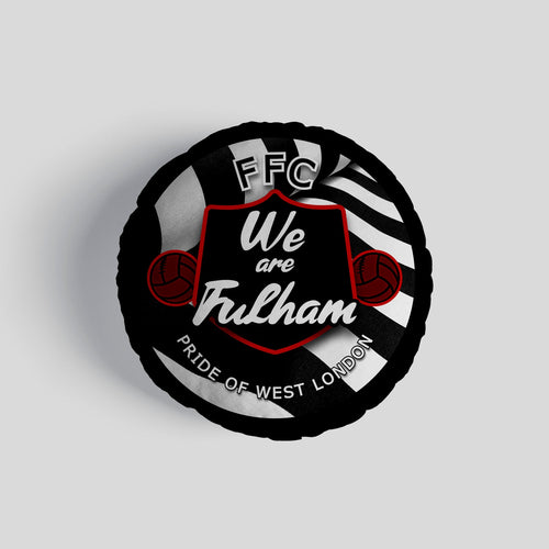 Fulham  We are Fulham - Football Legends - Circle Cushion 14"