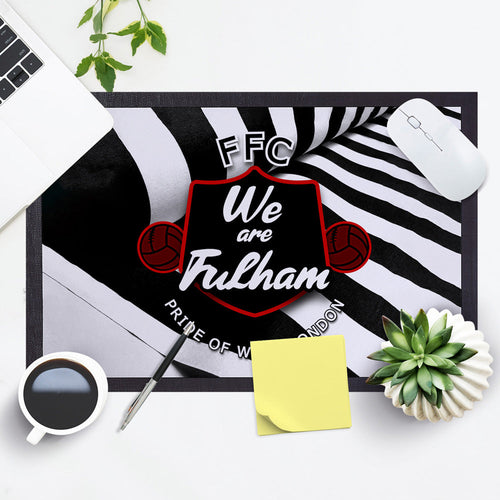 Fulham  We are Fulham   - Football Legends - Door Mat -60cm X 40cm