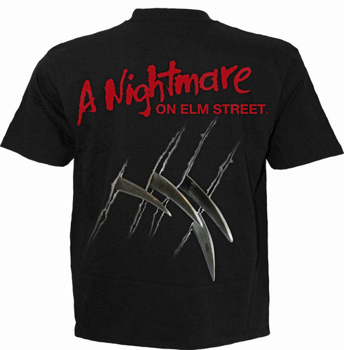 FREDDY CLAWS - ELM STREET - T-Shirt Black