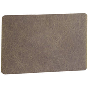Caradok Screwless Antique Brass Blank Plate - 2 Gang - The Georgian