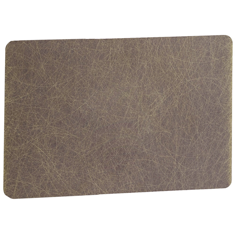 Caradok Screwless Antique Brass Blank Plate - 2 Gang - The Georgian