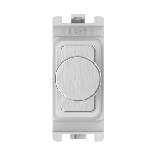 Caradok Grid Dimmer Module LED Brushed Chrome