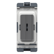 Caradok 20A DP Key Switch White Moulded