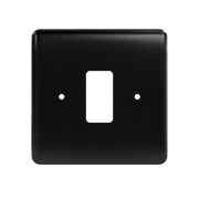 Caradok 1G Front Grid Plate Matt Black