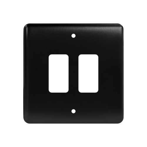 Caradok 2G Front Grid Plate Matt Black