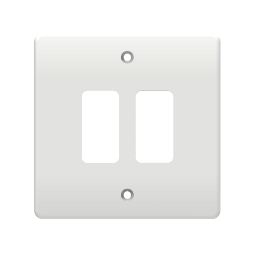 Caradok 2G Front Grid Plate White Moulded