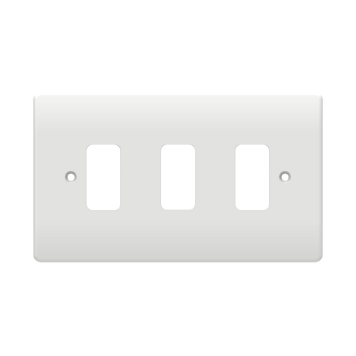 Caradok 3G Front Grid Plate White Moulded