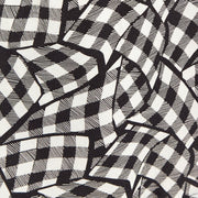 Louche Merle Gingham Twist Print V Neck Mini Tea Dress