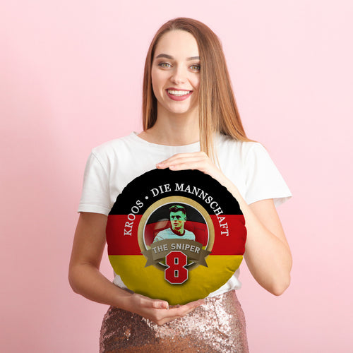 Germany Kroos - Legend Collection - Circle Cushion 14"