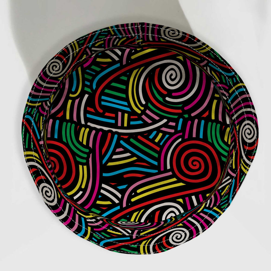 Glastonbury Print Bucket Hat