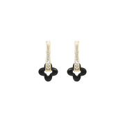 Golden Clover Earrings