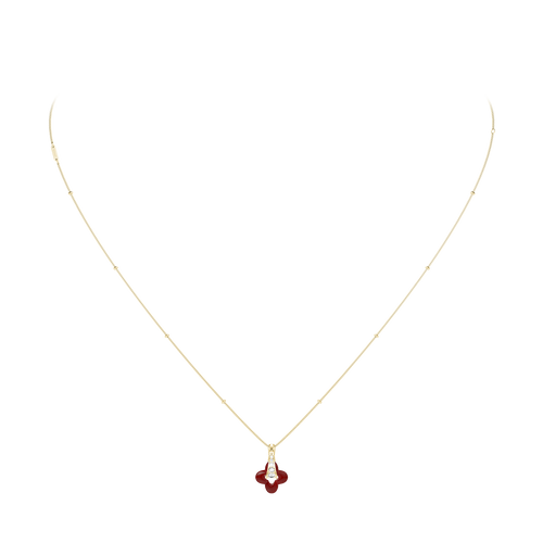 Golden Clover Necklace