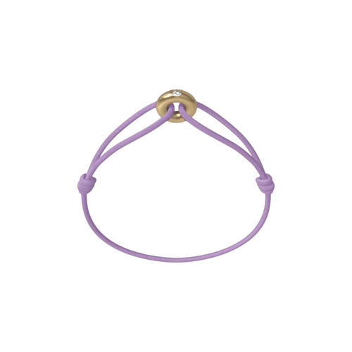 Mini Golden Soho Diamond Cord Bracelet