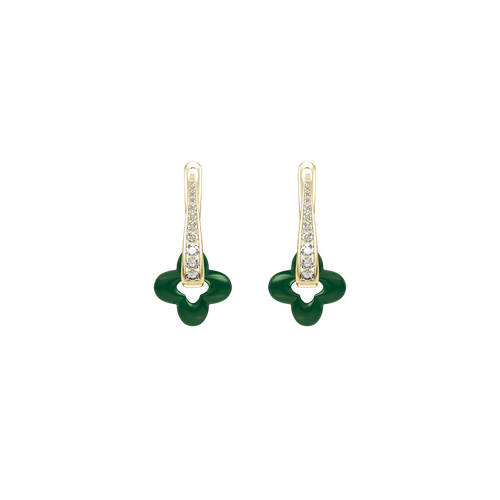 Golden Clover Earrings