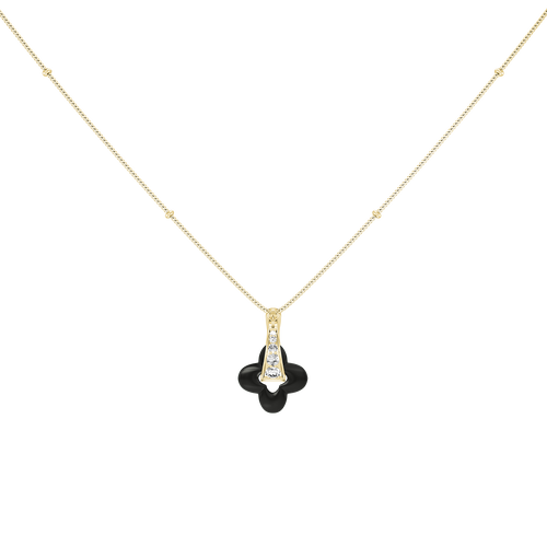 Golden Clover Necklace