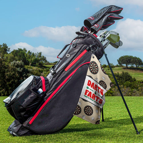 Darts & Farts - Funny Darts Golf Towel