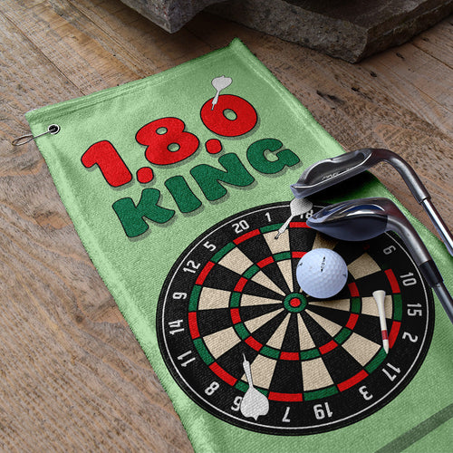 180 King - Funny Darts Golf Towel