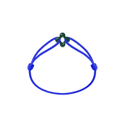 Mini Green Clover Cord Bracelet