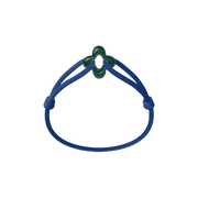 Green Clover Cord Bracelet