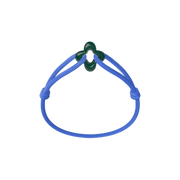 Green Clover Cord Bracelet