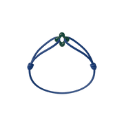 Mini Green Clover Cord Bracelet