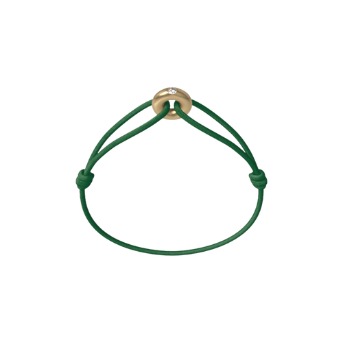 Mini Golden Soho Diamond Cord Bracelet