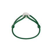 Rose Soho Pavé Cord Bracelet