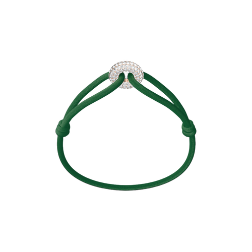Rose Soho Pavé Cord Bracelet